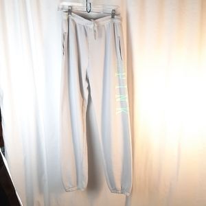 Victoria's Secret Joggers Light Gray Size